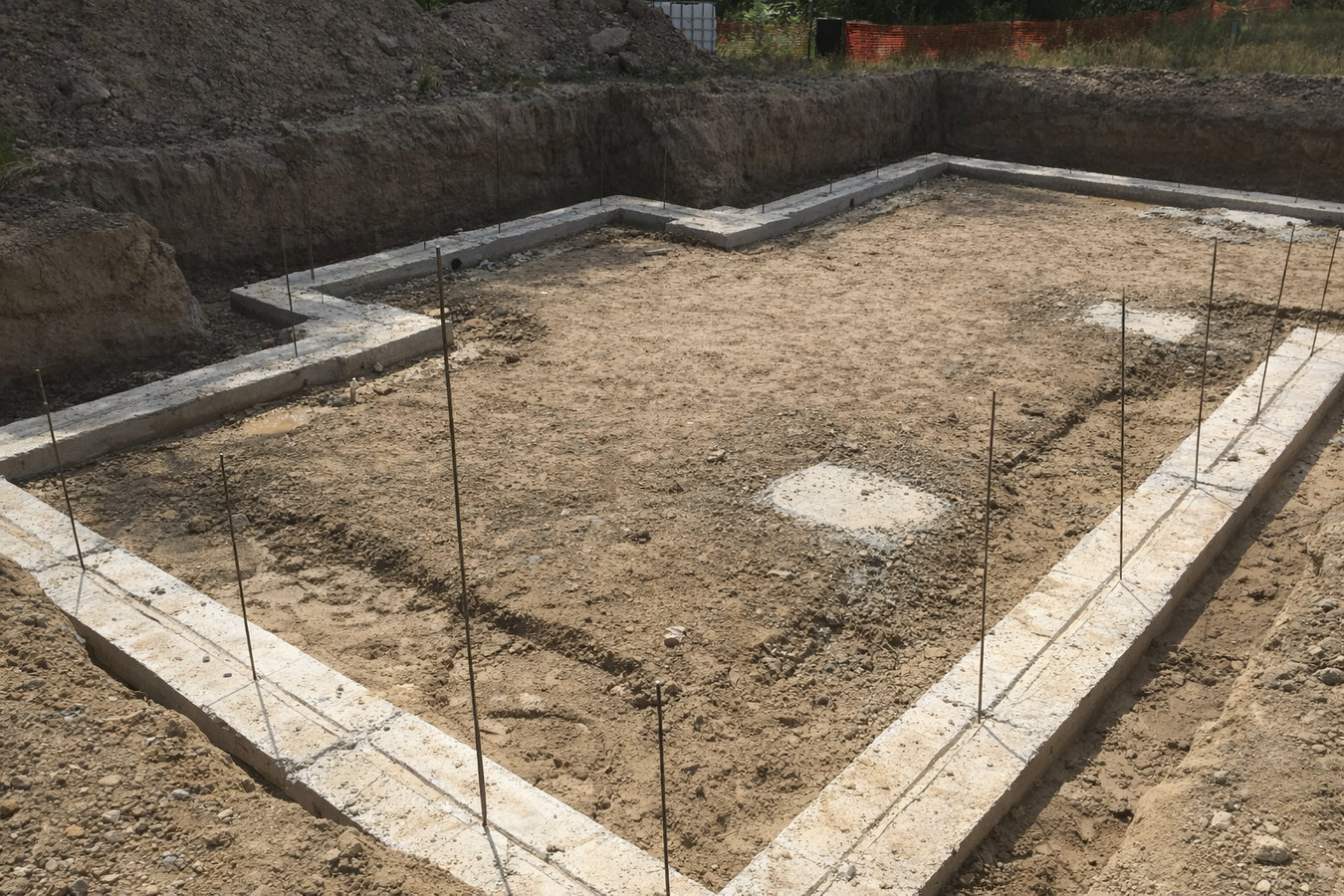 Concrete footings in Baldwin Park, CA