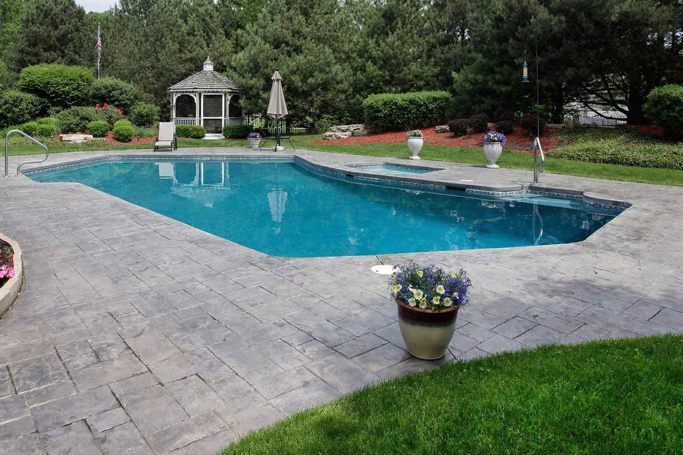 Concrete pool decks in Baldwin Park, CA